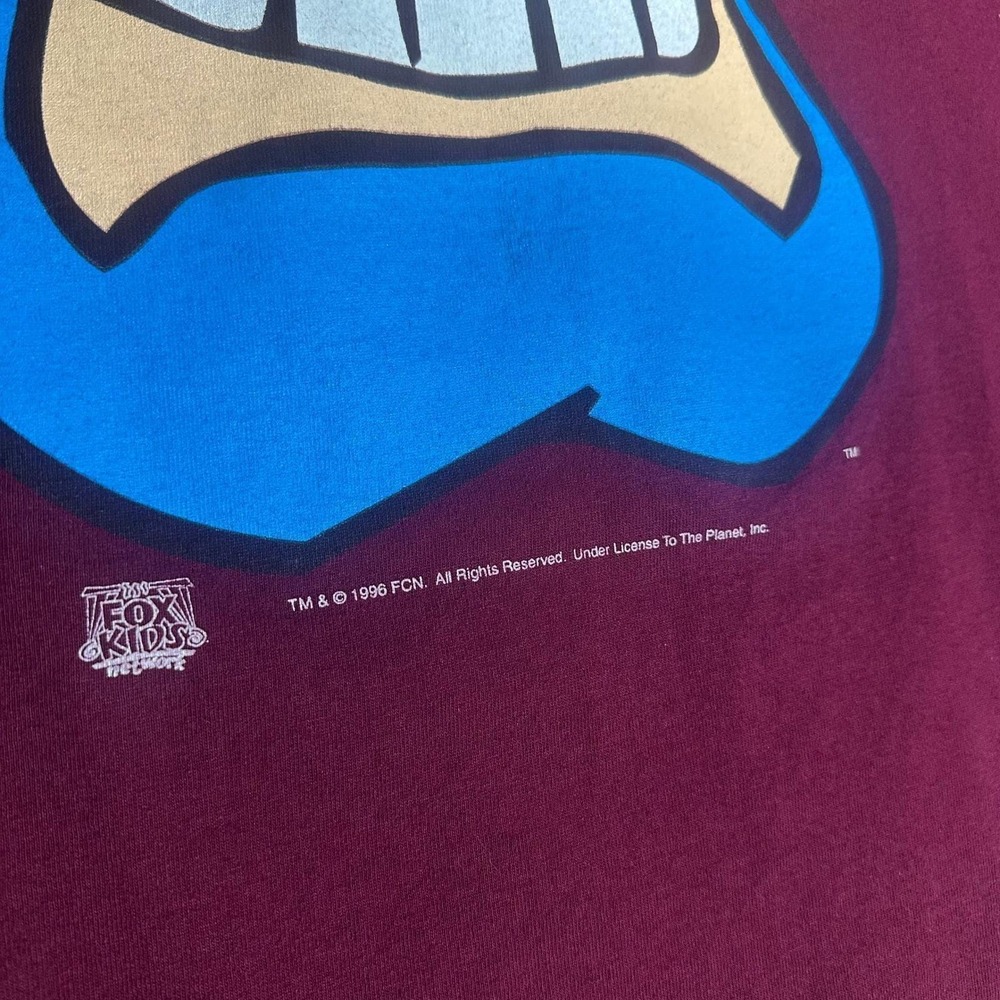 Vintage 1996 The Tick Fox T-Shirt Murina Made in USA Men's Size XL 90s Promo - Picture 9 of 16